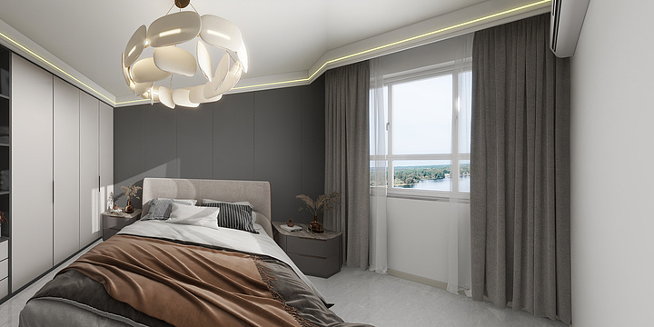 A鑫业家居装饰-荣庆47-1-1204-装修设计方案