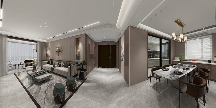 相信时间-141㎡4室-装修设计方案