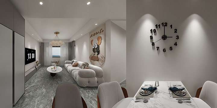 JAKE为你设计-上和赋李哥雅居设计-装修设计方案