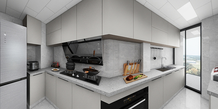 室内设计-小王-天生天城B区8栋706效果图-装修设计方案