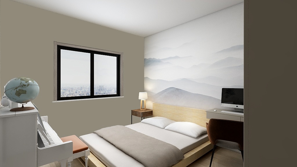 卡布奇诺HlWT-练习87㎡3室-装修设计方案