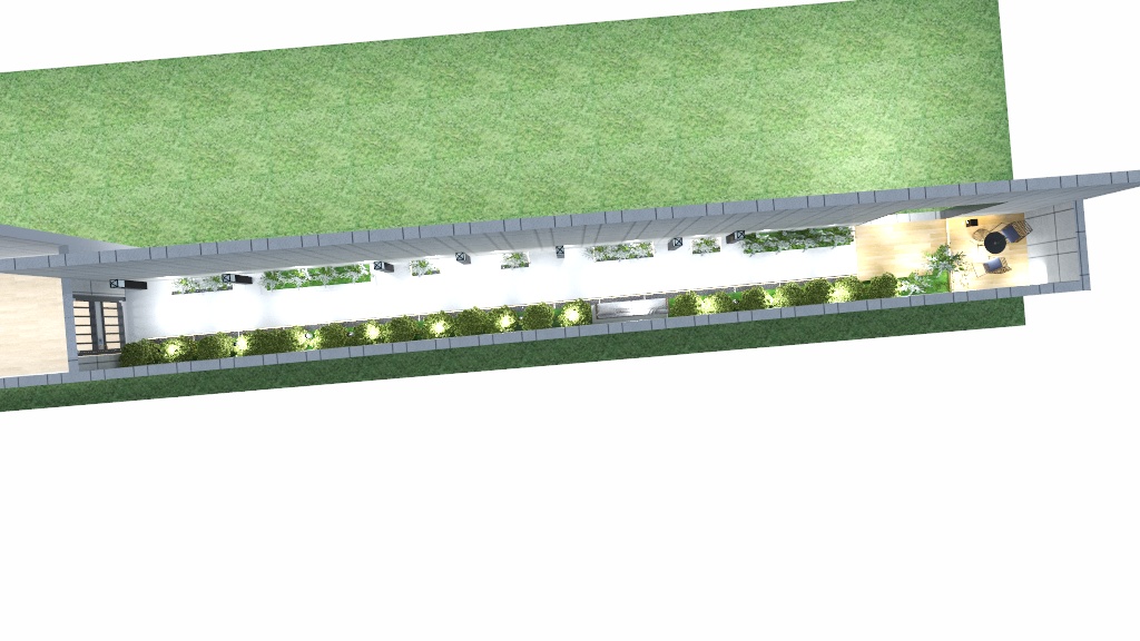 晚三月-JYJG长条庭院-装修设计方案