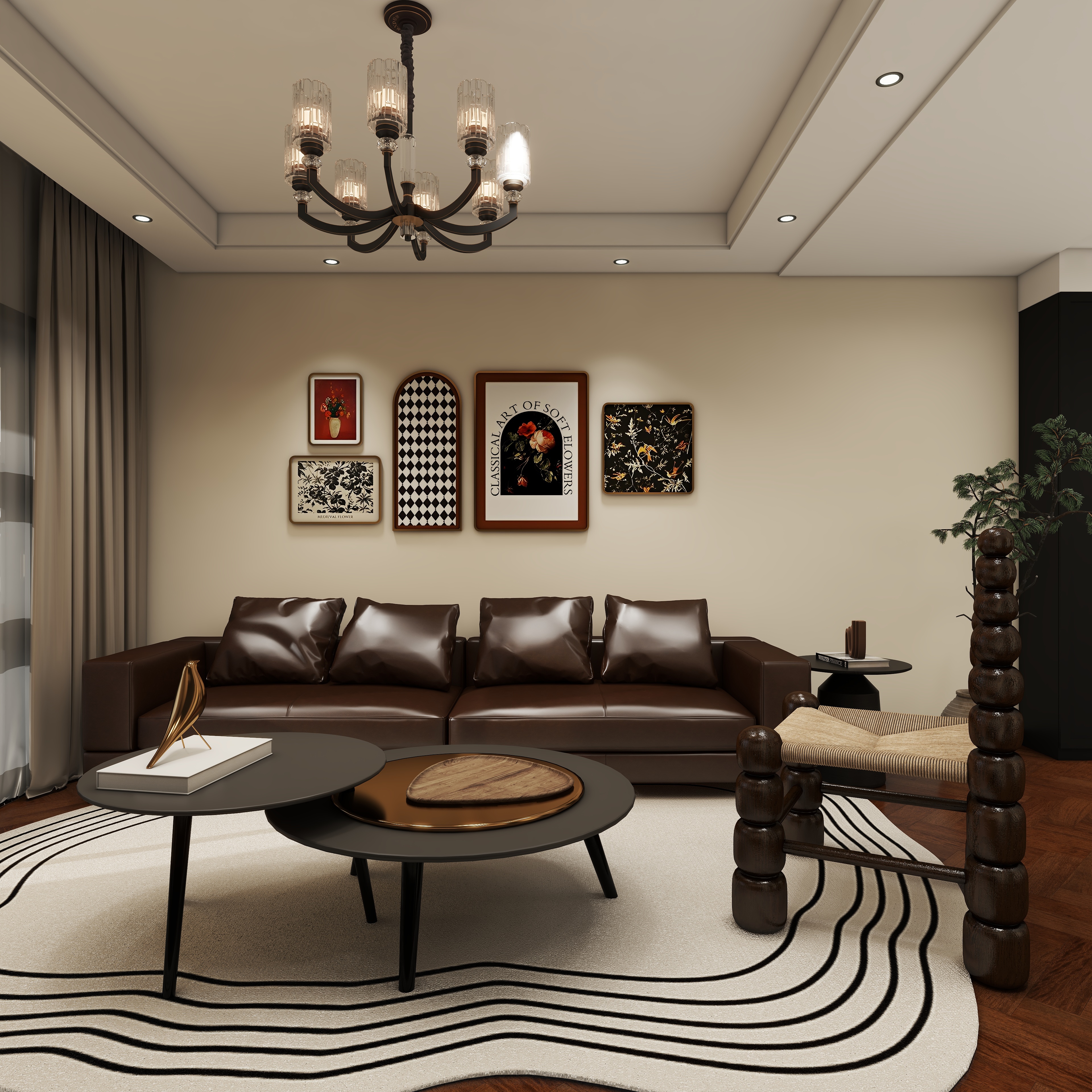 张星-中古3室2厅-装修设计方案