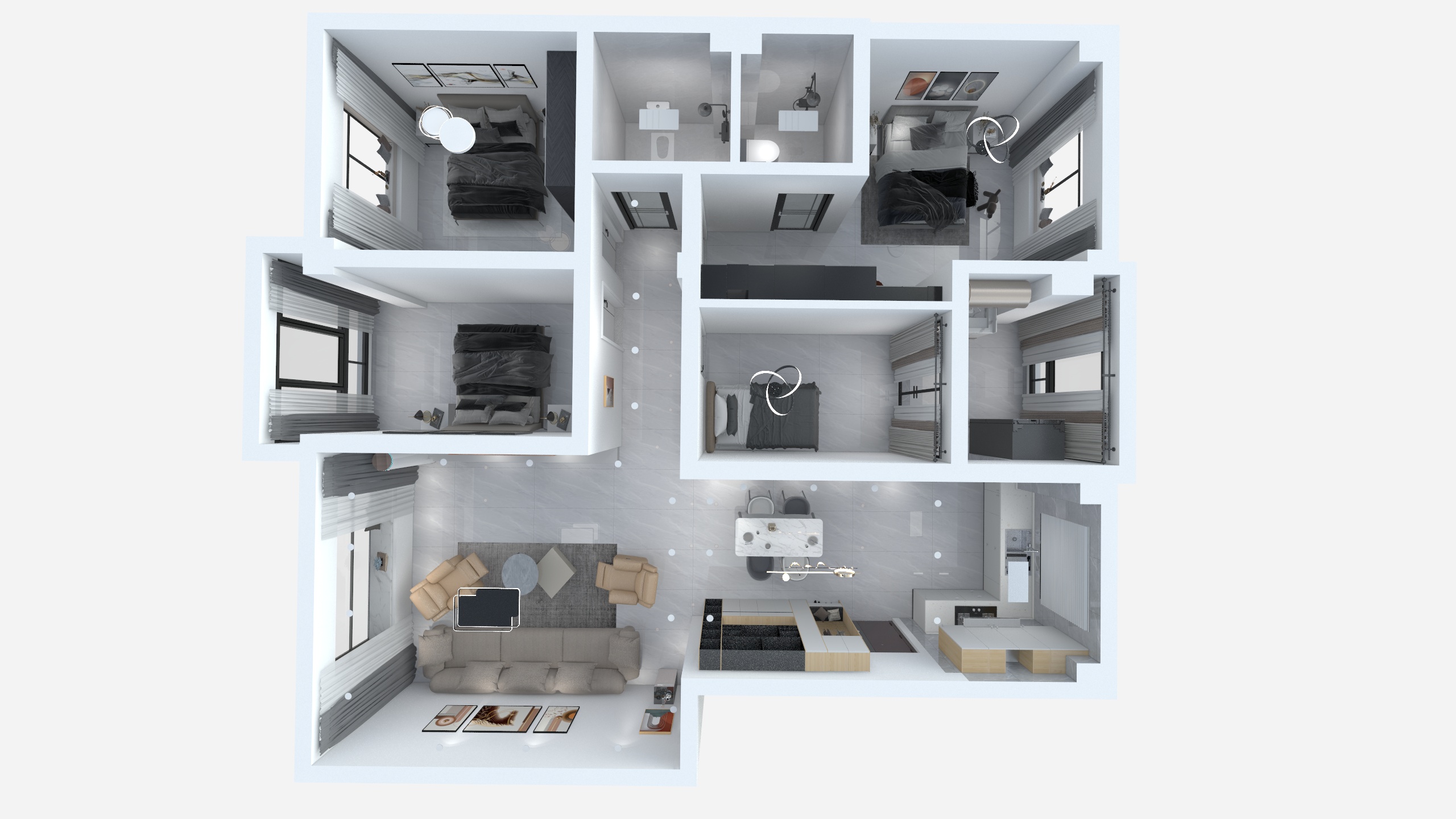 铭筑装饰设计有限公司-镇康机动车检测站-装修设计方案