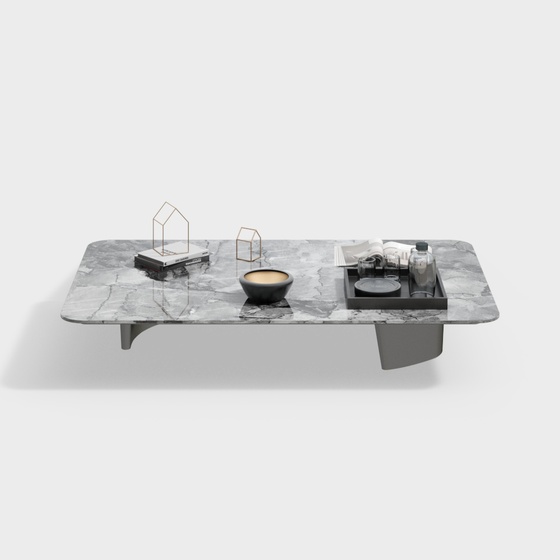 Minotti Villa Living Room square round corner coffee table