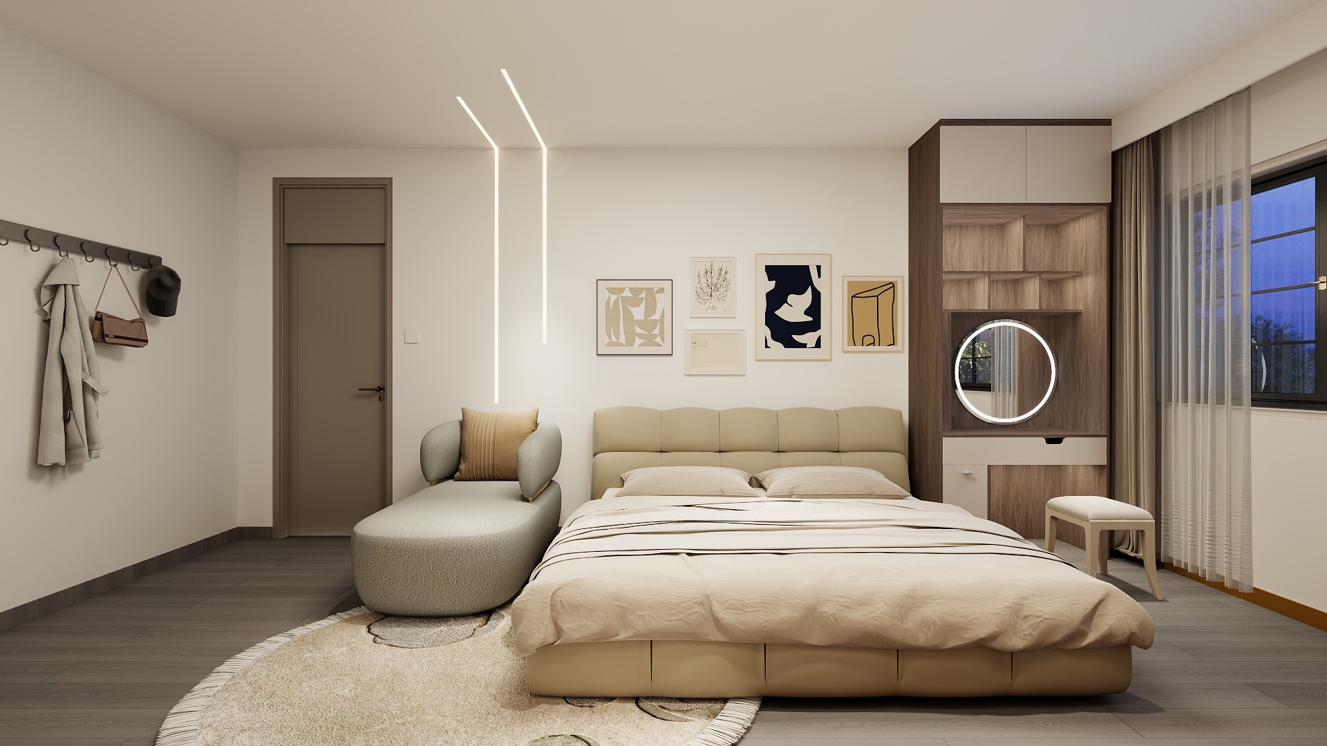 白纪年-中海净月华庭-装修设计方案