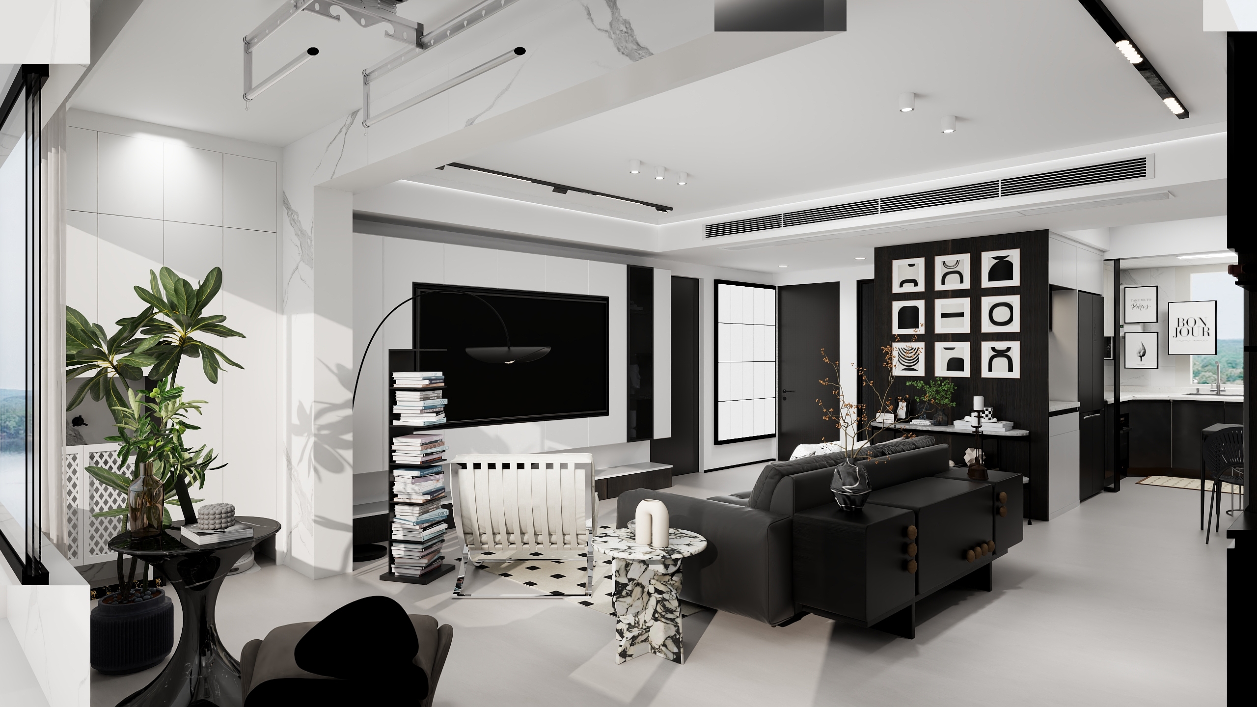 EVA月-招商云萃114㎡2室-装修设计方案