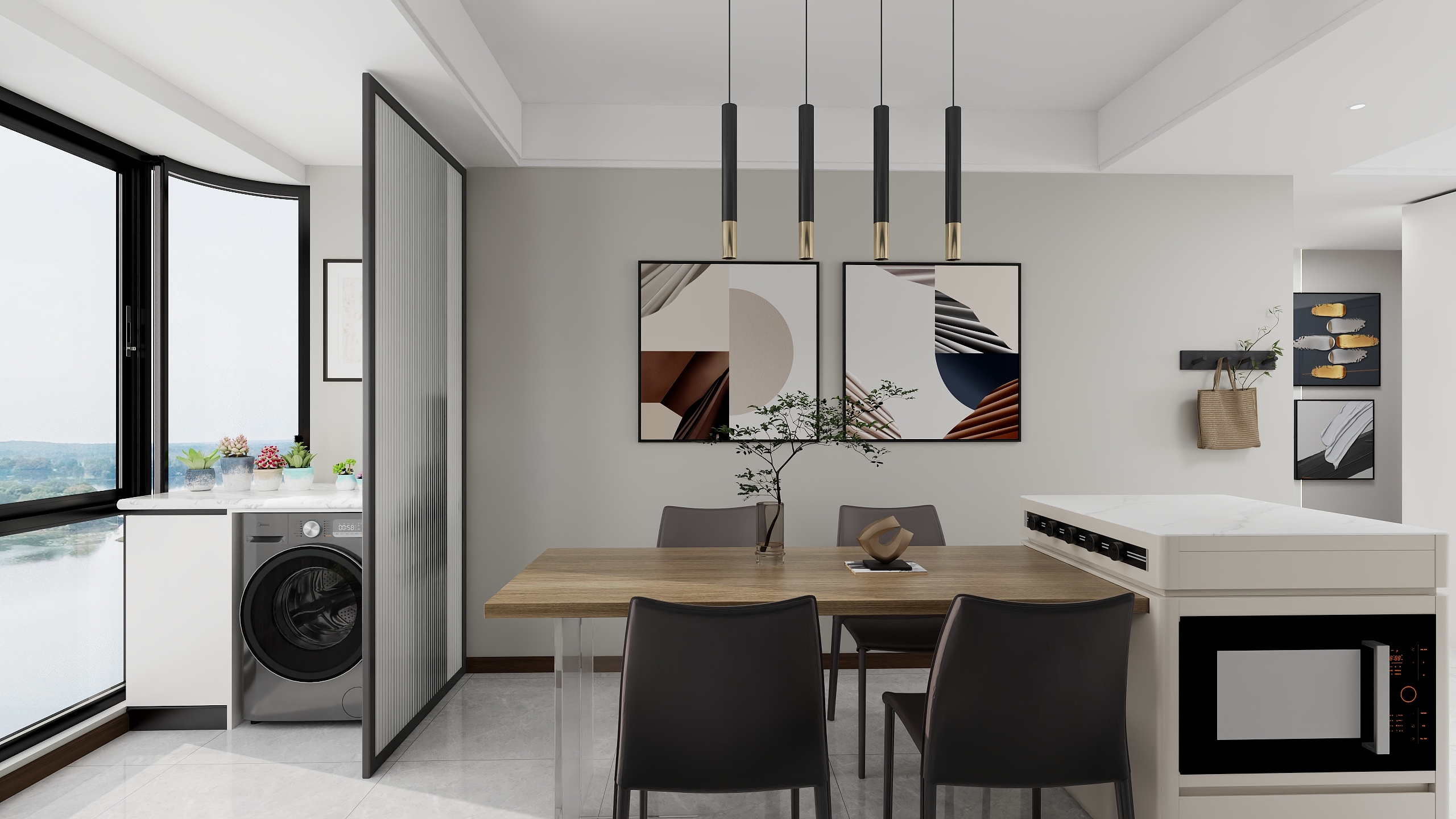 井四-金山云庭127平B1户型-装修设计方案