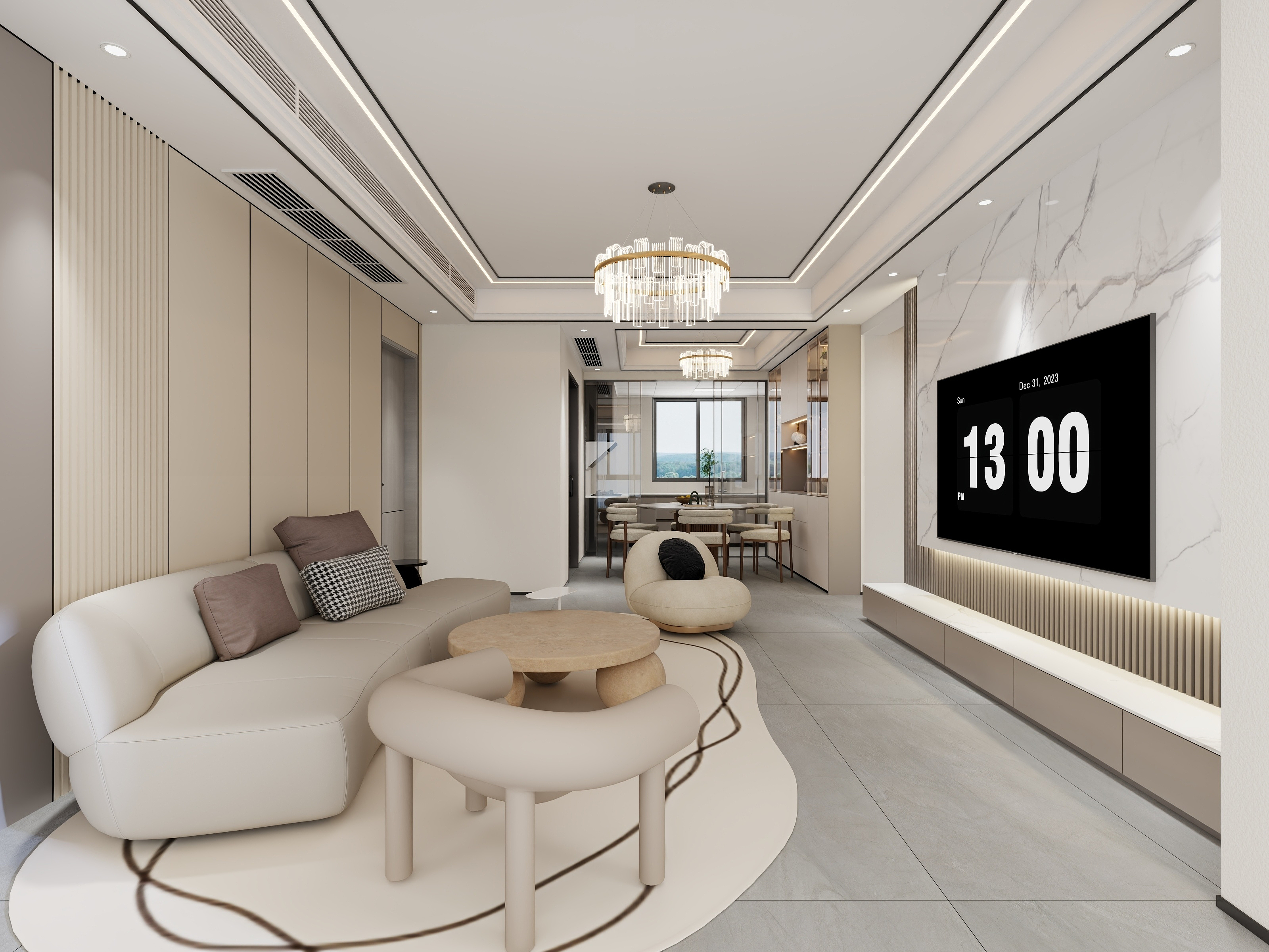 伟7213-锦宸  132㎡4室-装修设计方案