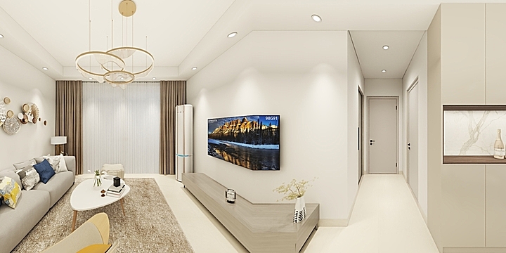 惠州市合兴荣视觉空间小张-博罗名巨伴山2-803雅居-装修设计方案