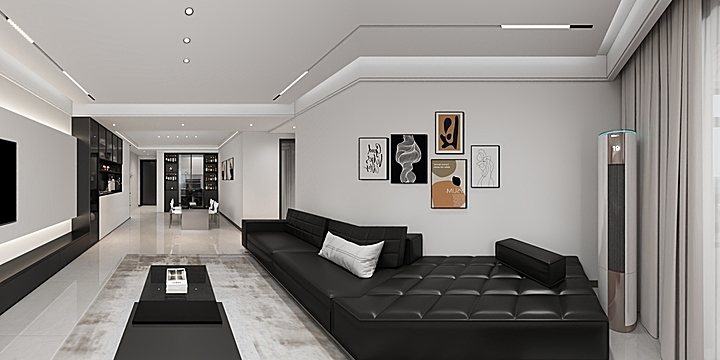 395空间设计-碧桂园13-505悬浮顶-装修设计方案