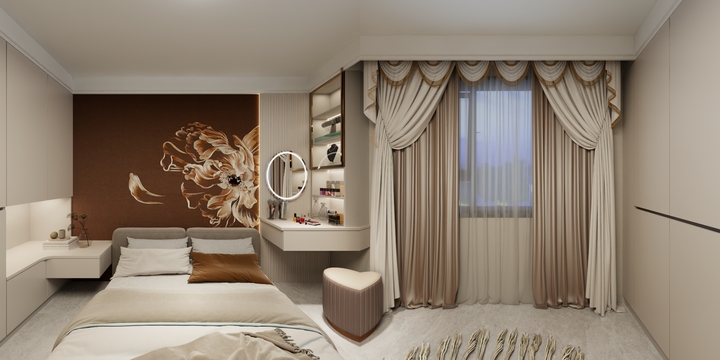 拜城县恒广装饰工程有限公司-金阳美居1-2-702吾古兰-装修设计方案