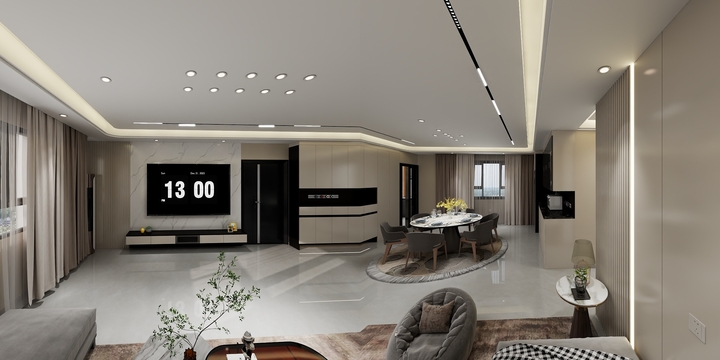 新和县新宫装饰设计师-新和 一号 24 楼 2 单元 1001-装修设计方案