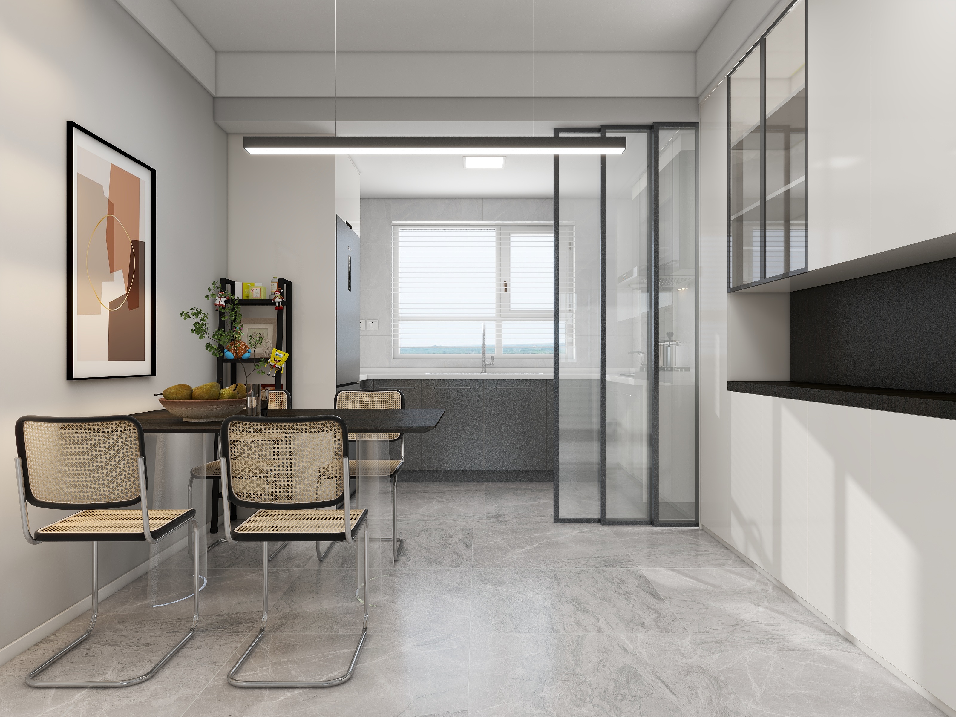 于依萍TdHK-云星齐都御园现代简约117㎡4室-装修设计方案