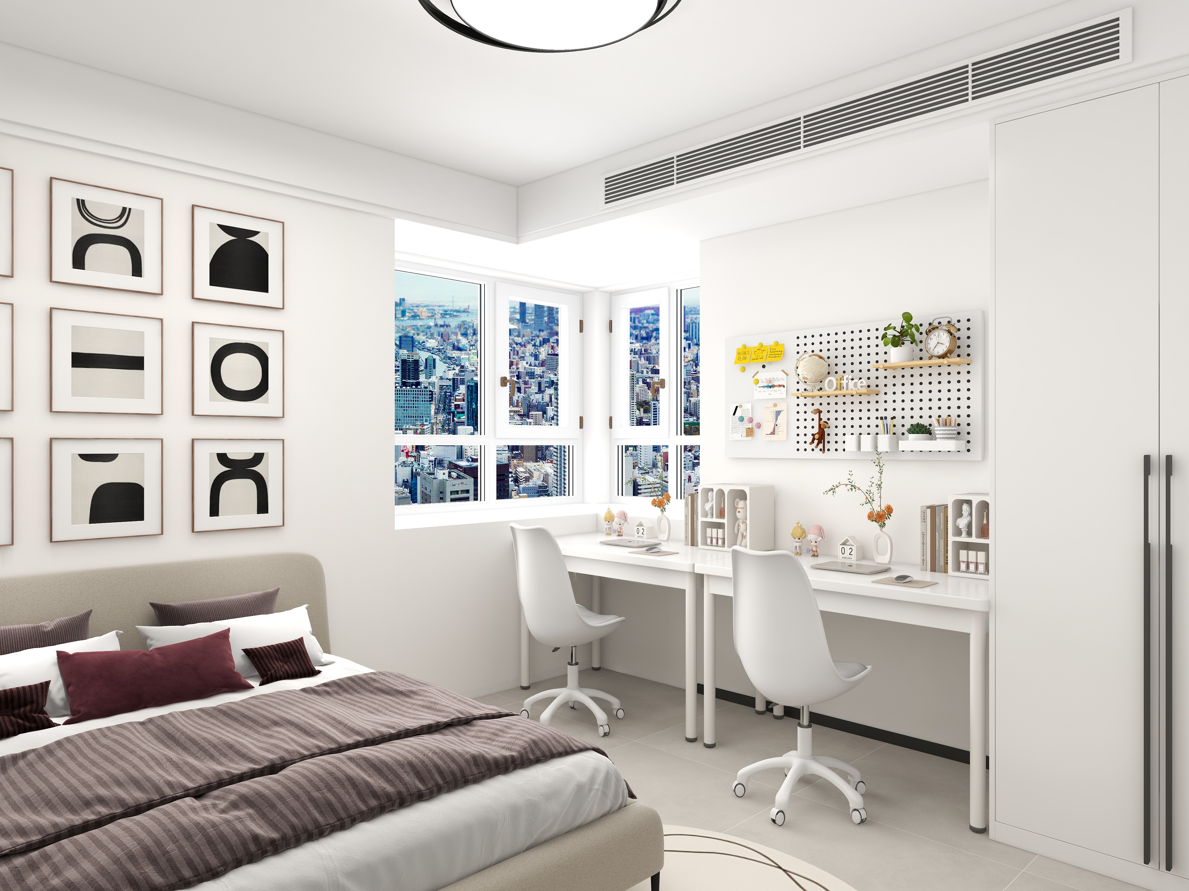 北京兴商装修装饰工程有限公司-兴涛社区效果图-装修设计方案