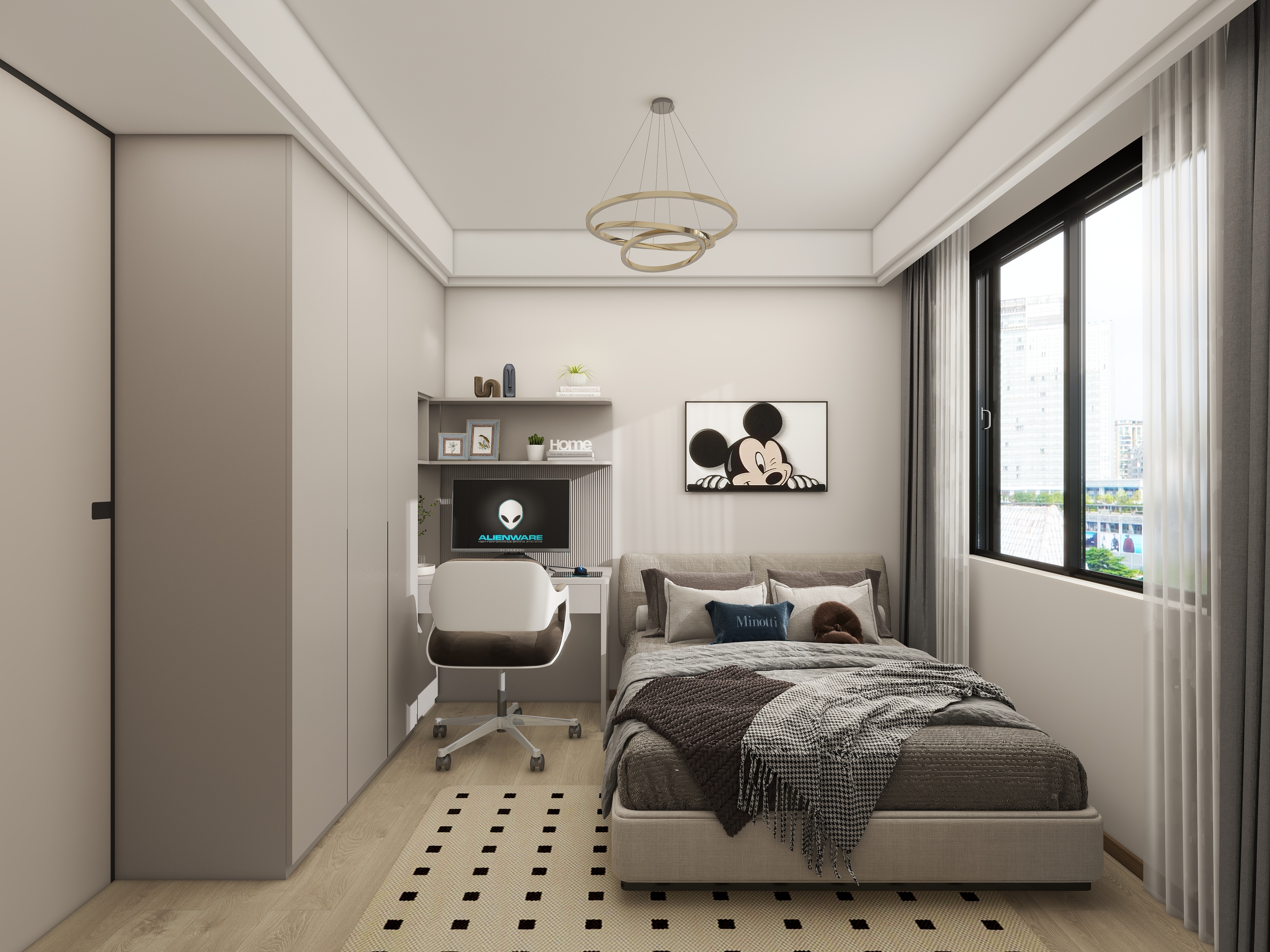 范小龙NRAB-紫阳兰亭20-804-内部结构图-装修设计方案