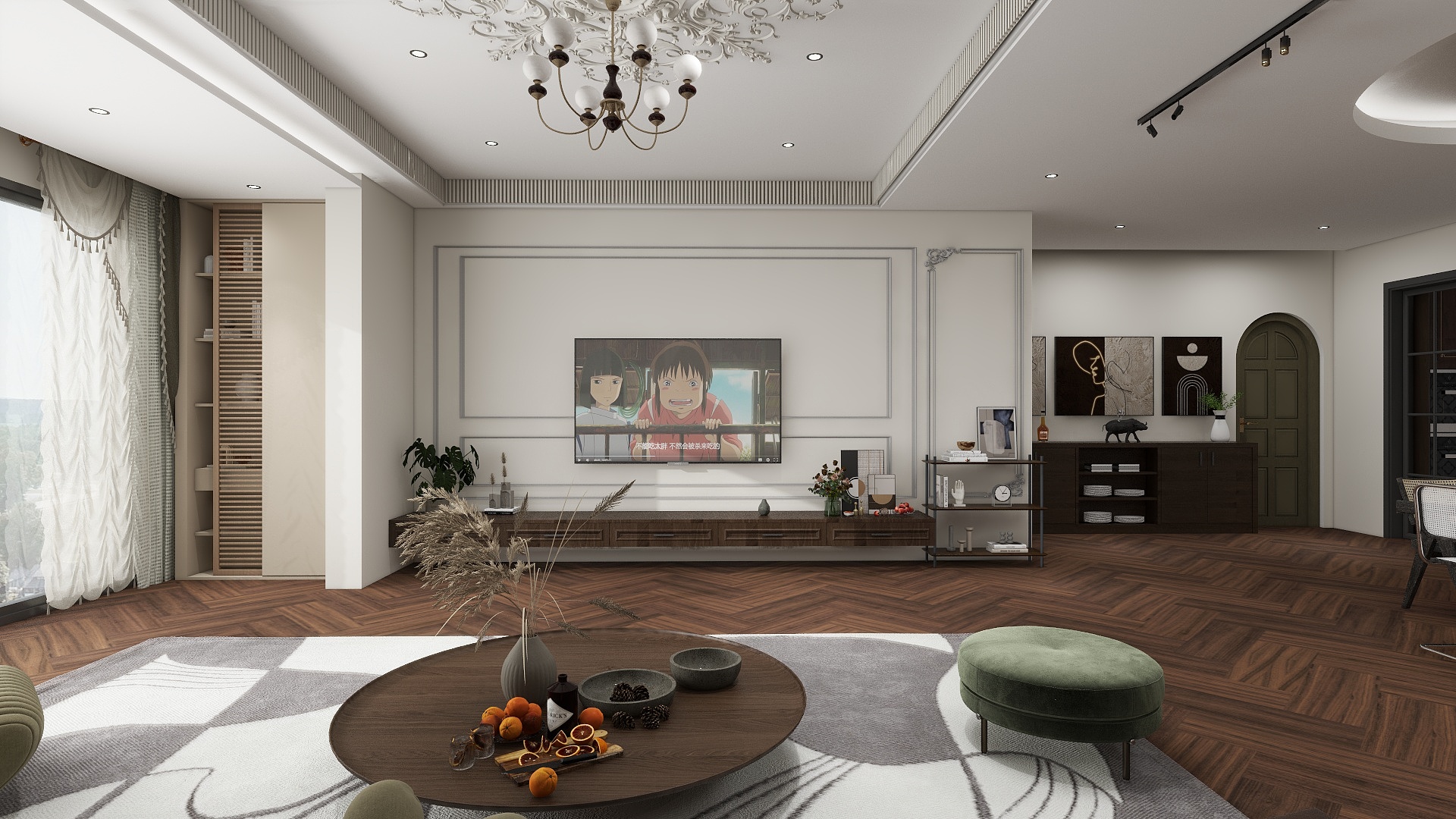 邢福霖-厦门千禧园174㎡3室装修效果图