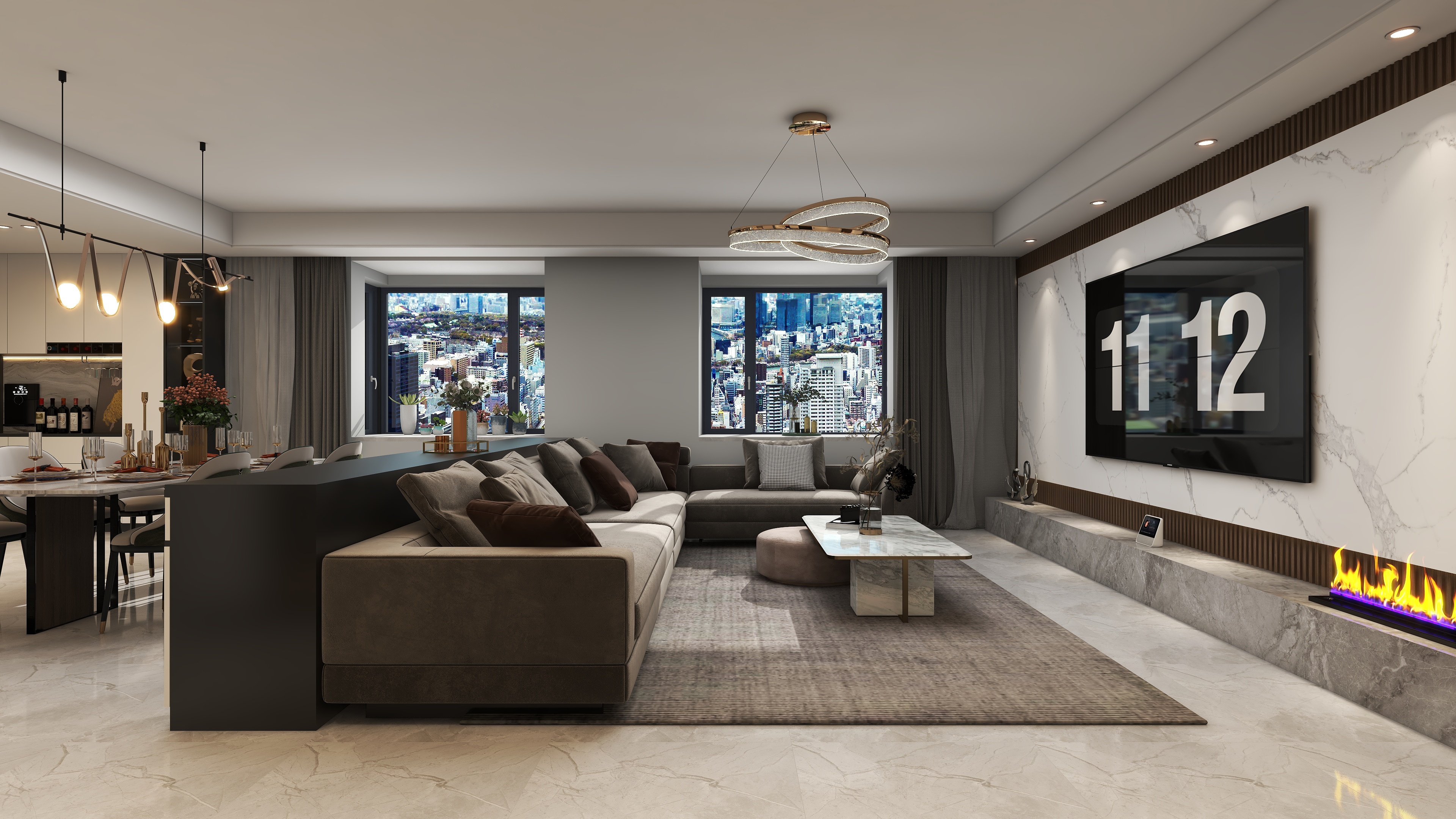 东乐设计-壹号167㎡-装修设计方案