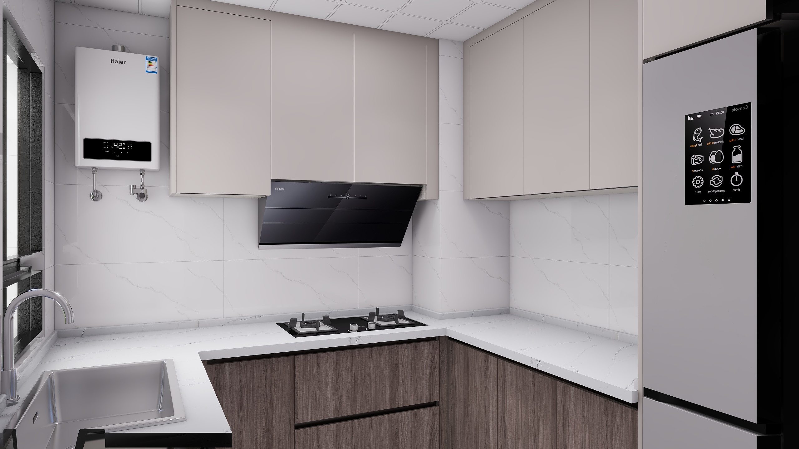 耳东@-中铁阅湖郡98㎡2室-装修设计方案