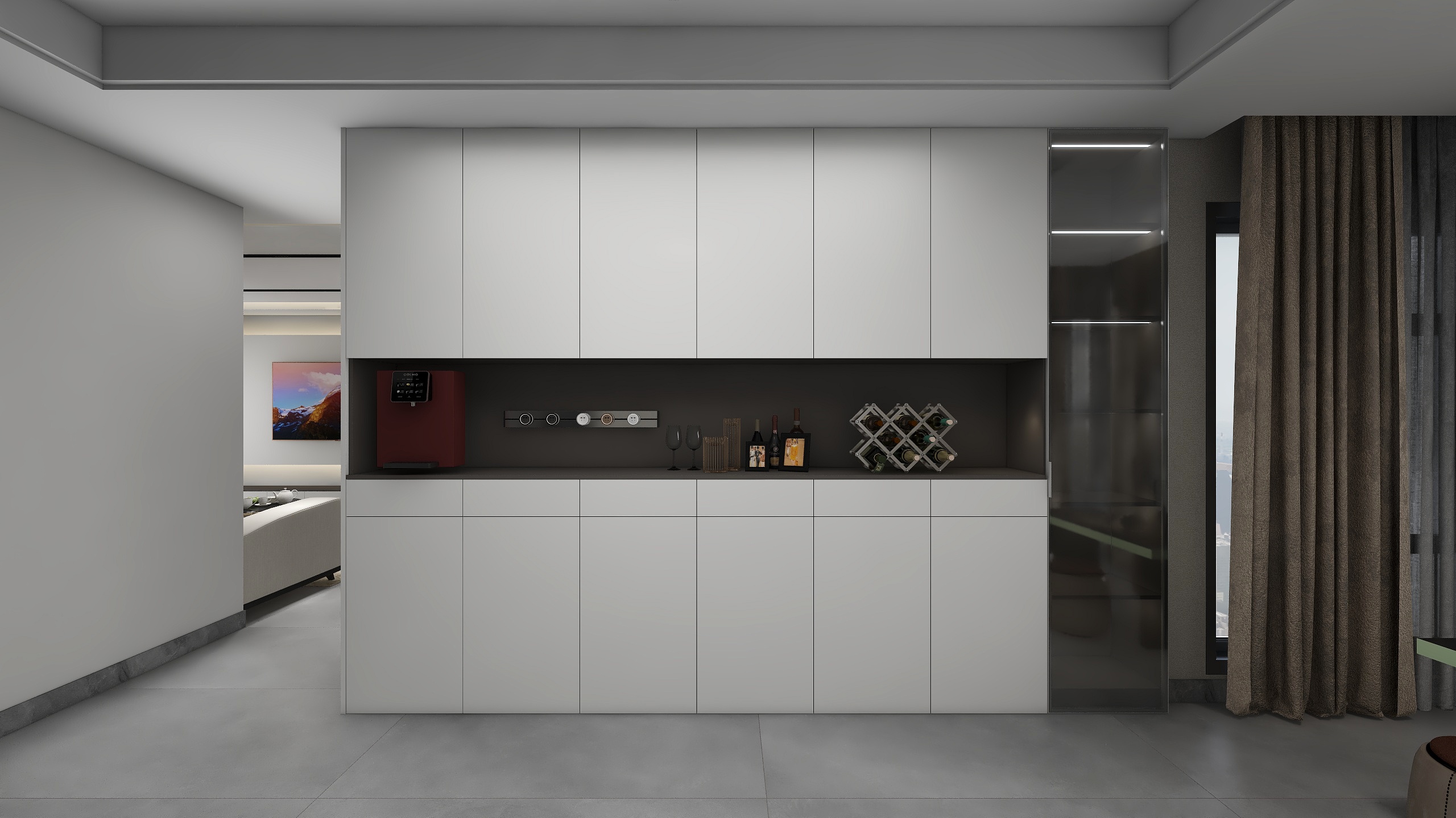 陈建斐-崇阳阳光花城118㎡3室-装修设计方案