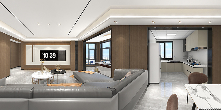 南宁经营部4-3-3宾阳公园1号-装修设计方案