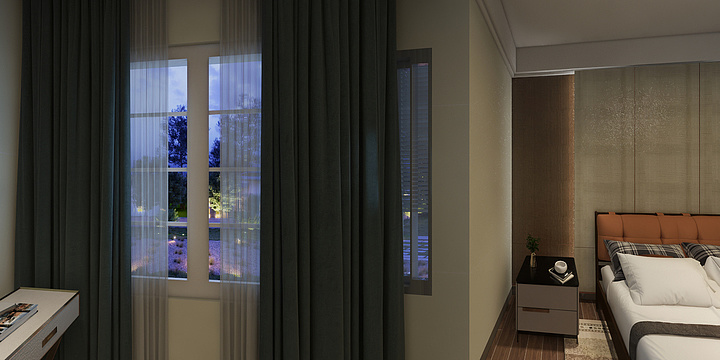 马德刚-广宇万科公园里89㎡3室-装修设计方案