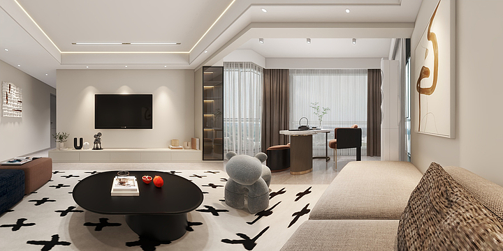 情深小许-永兴美景江山府9-2702-雷雨-2-装修设计方案