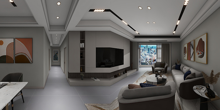 星空之家-壹号院13栋601-装修设计方案