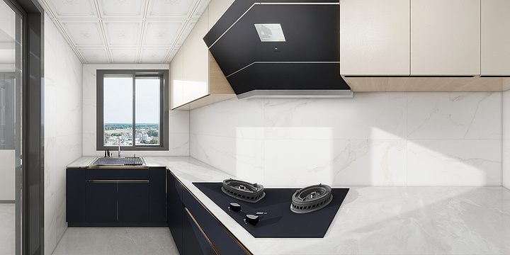 强饰装饰设计-悦心公寓3单元601-装修设计方案