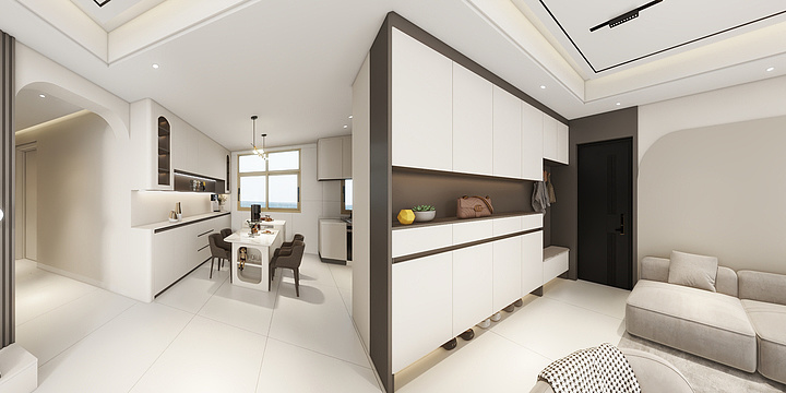 琦艺装饰-新汇天地B4-14-1雅居-装修设计方案