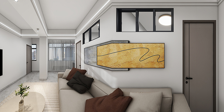 yp杨杨-松泉公寓袁姐雅居-装修设计方案