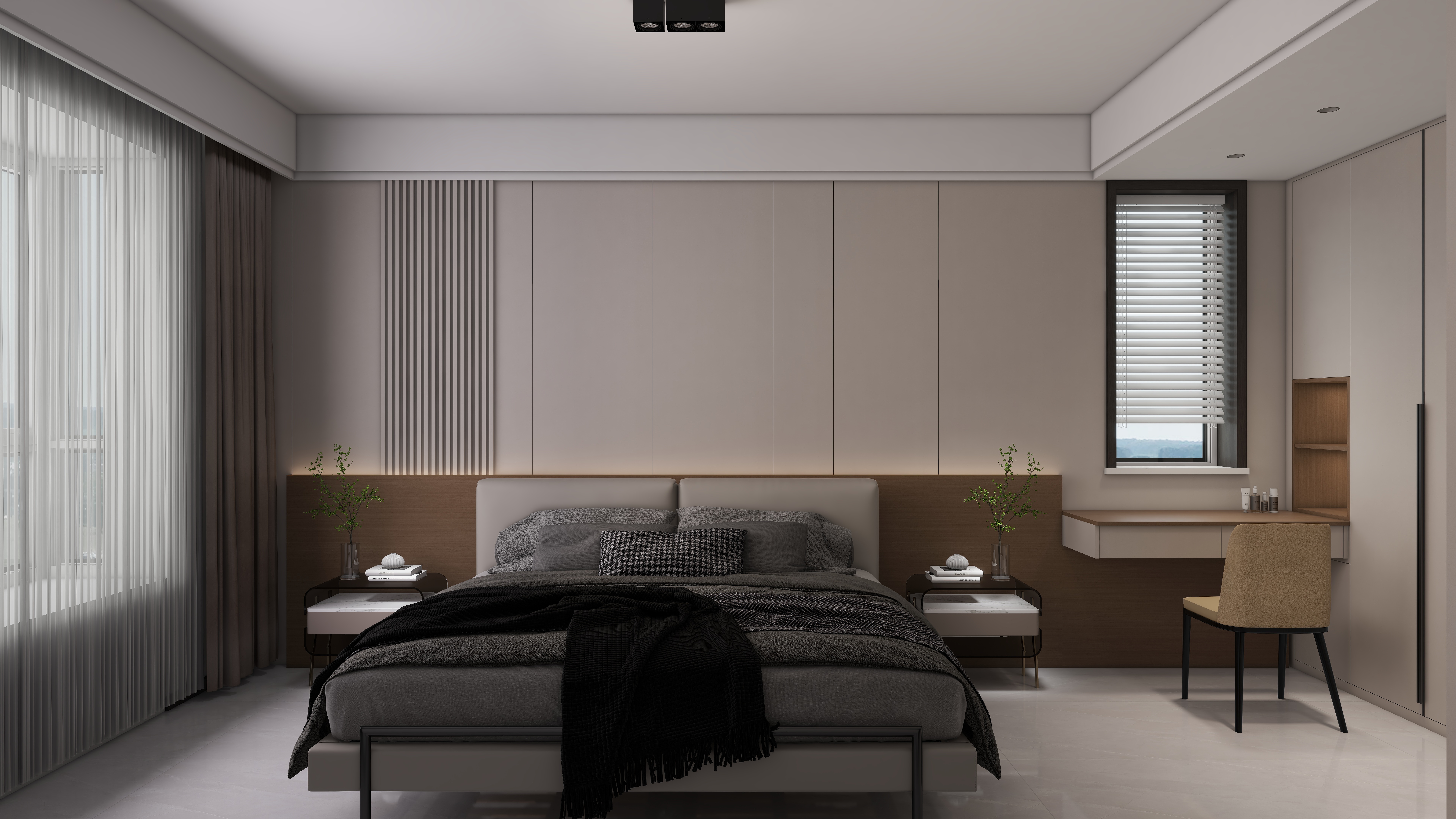 上海华锋国际设计工作室李锋-朗润园126㎡3室-装修设计方案