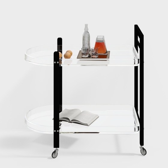 Trolley side table