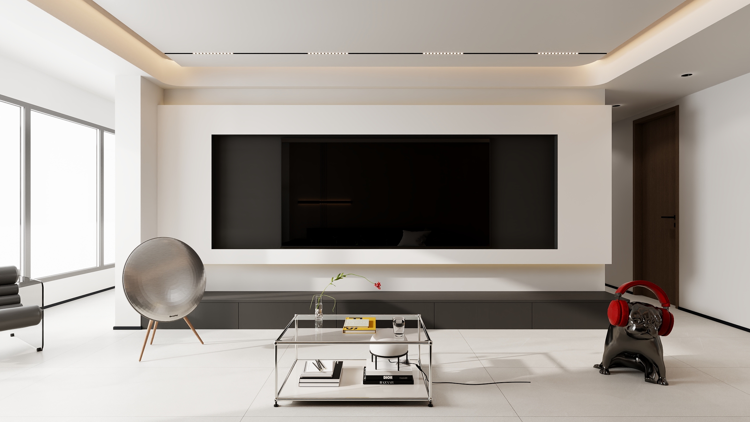 白日梦想家11-124㎡1室-装修设计方案