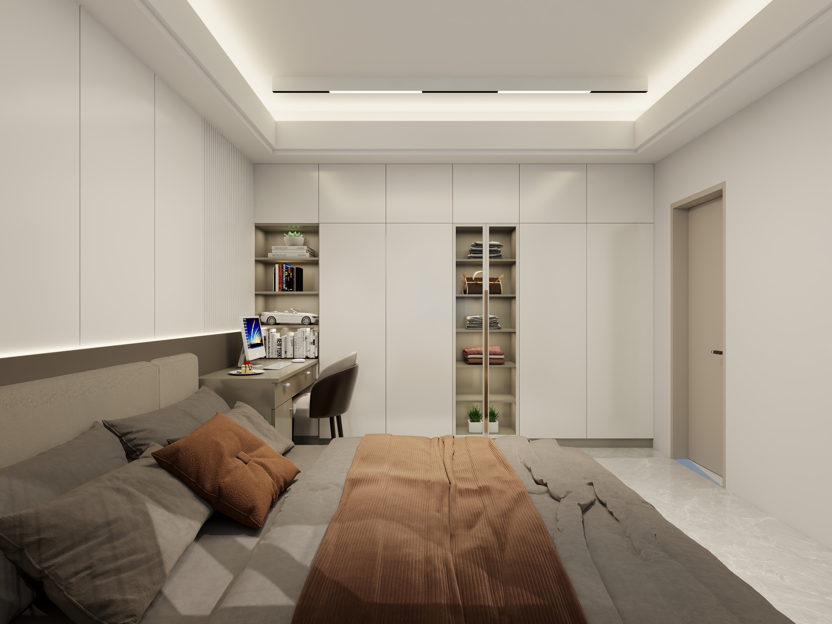 如一家居-立国大厦55㎡2室-装修设计方案