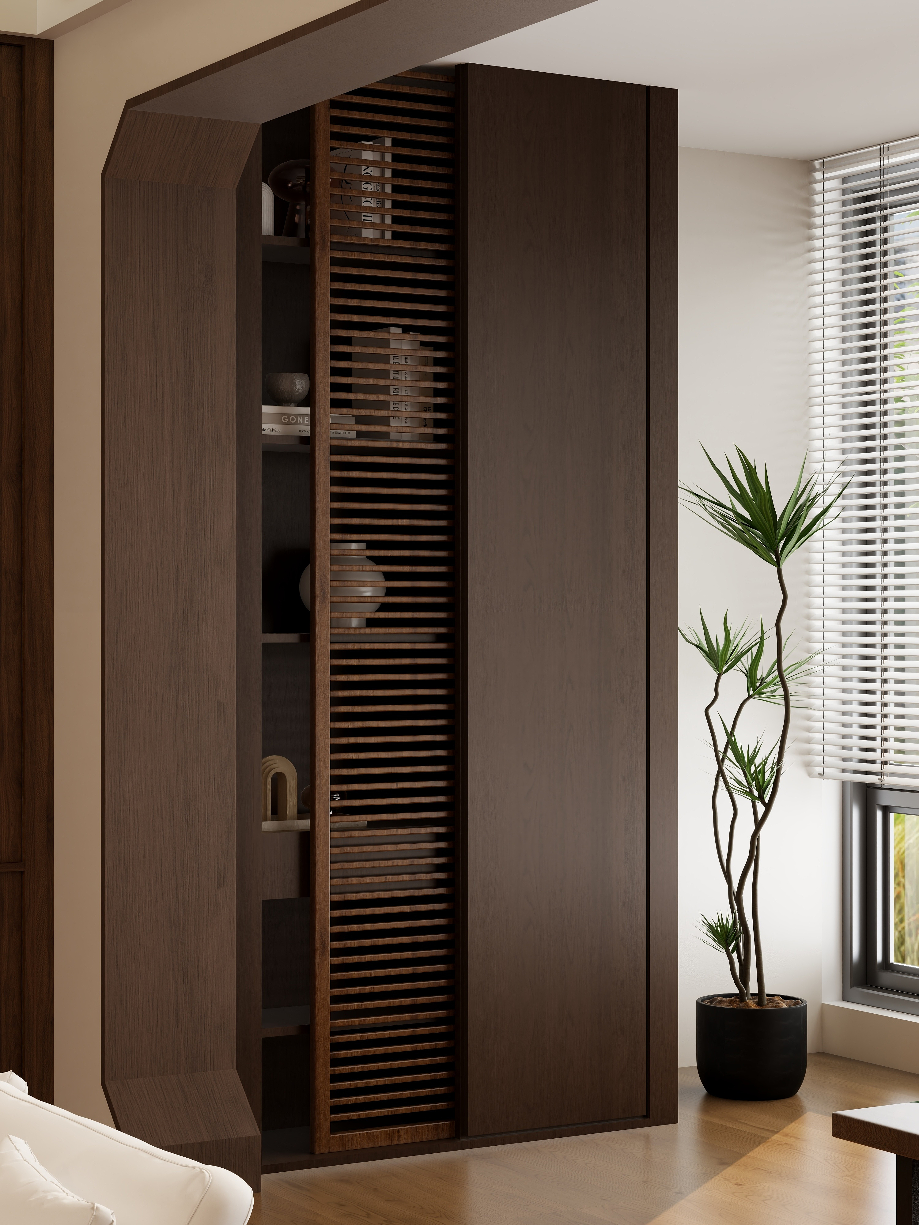 觅境设计工作室-碧桂园宋代美学一层客餐厅装修效果图第5张