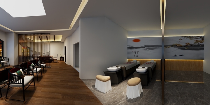 吴运诚-中医理疗养生馆-装修设计方案