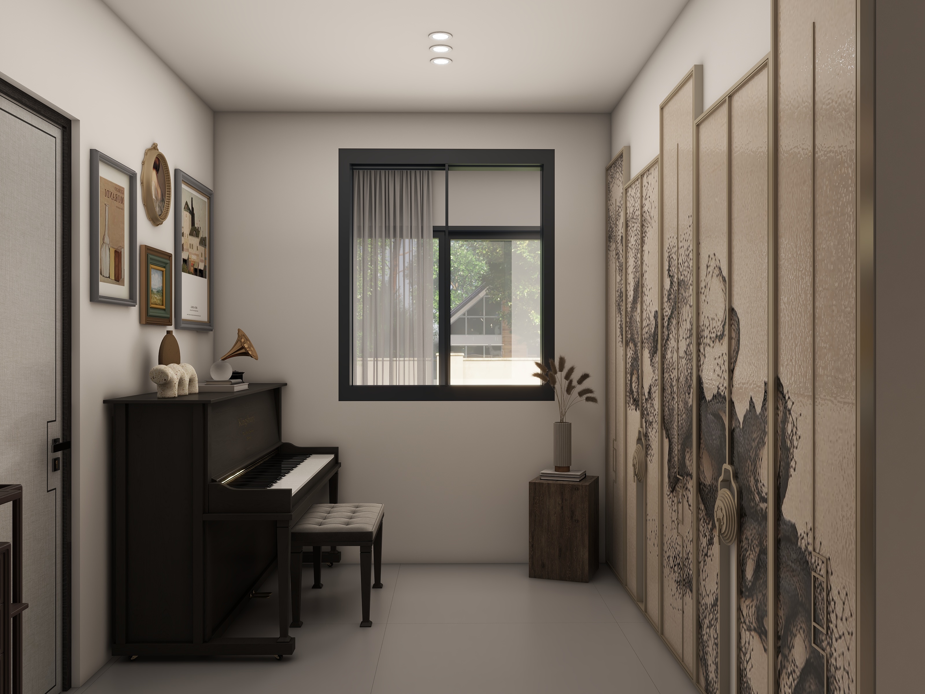 手指间的温度-新中式装修效果图