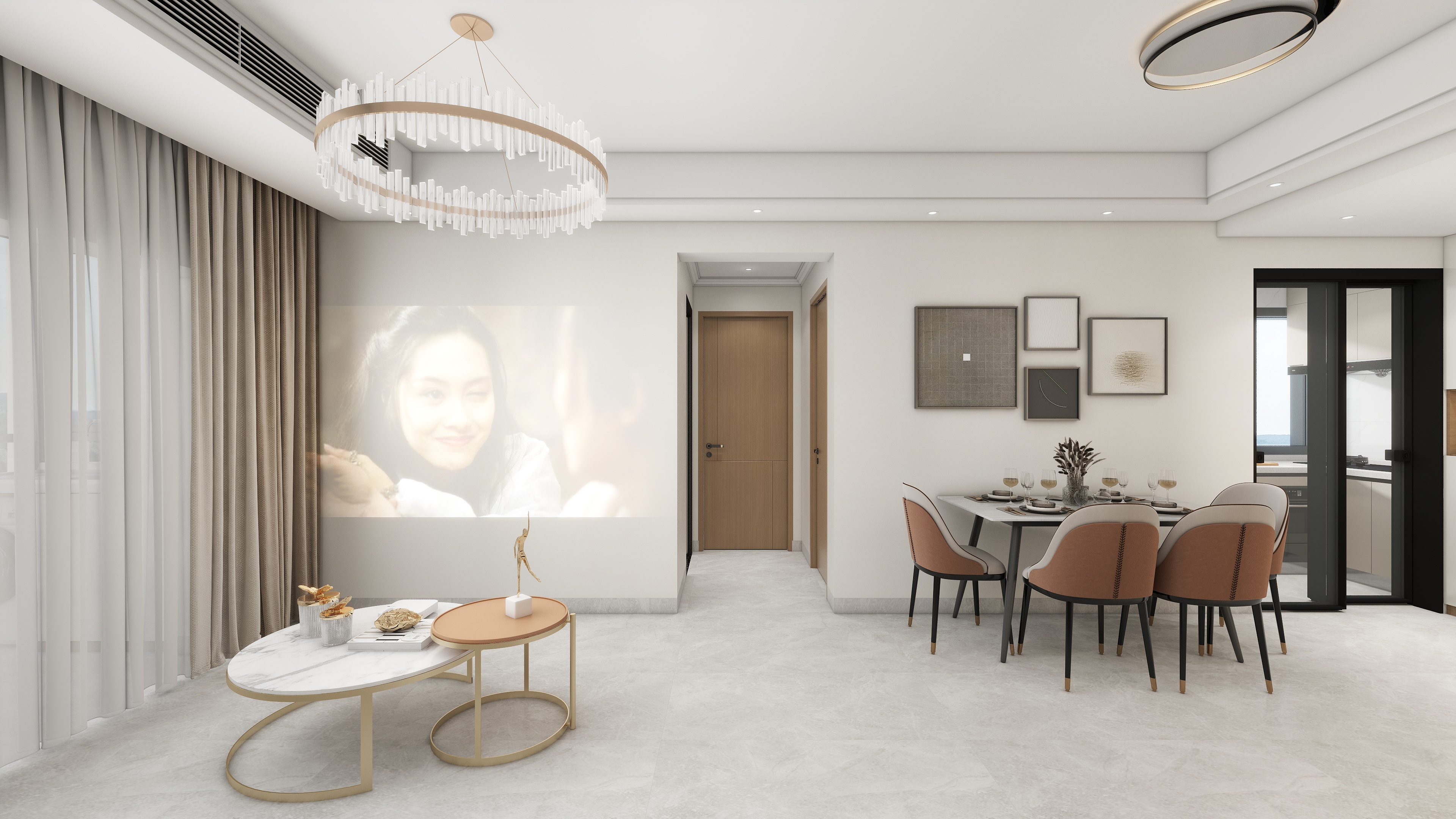 六便士~98-金田花园-装修设计方案