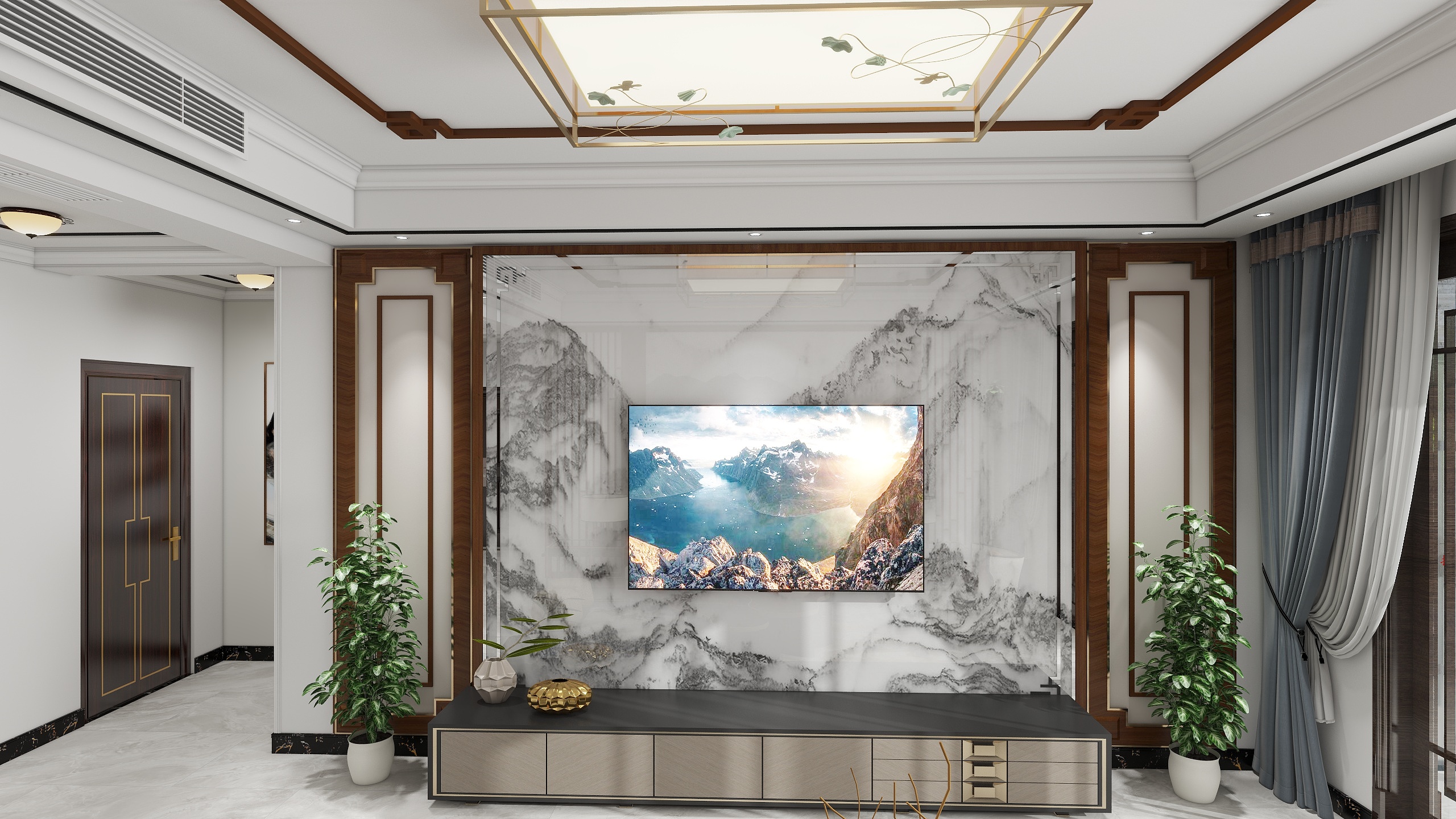 馨视界-132㎡3室-装修设计方案