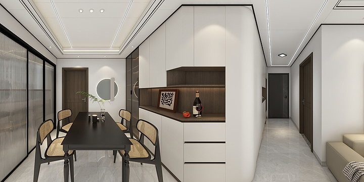 Joey---彰泰玫瑰园21-503-装修设计方案