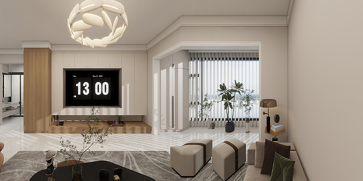 创客装饰设计公司-凯旋新世界8-3-703王姐-装修设计方案