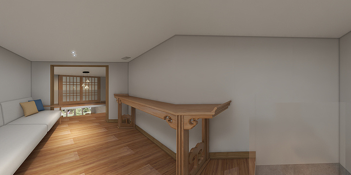 红叶姊妹-烟火素斋方案二-装修设计方案