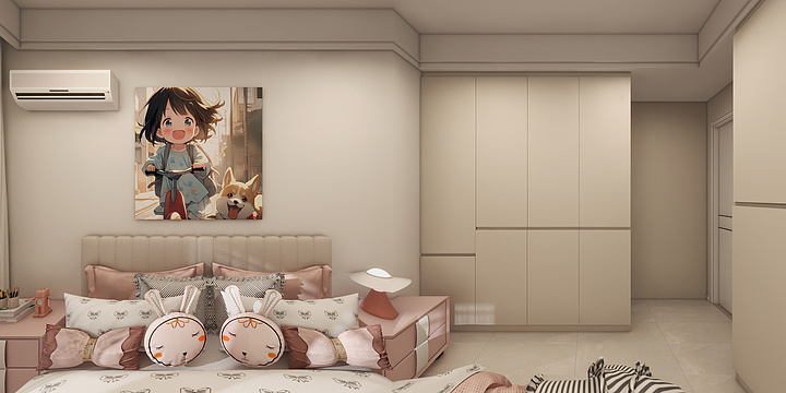 潇湘之之-学府上院6-301奶油风-副本-装修设计方案