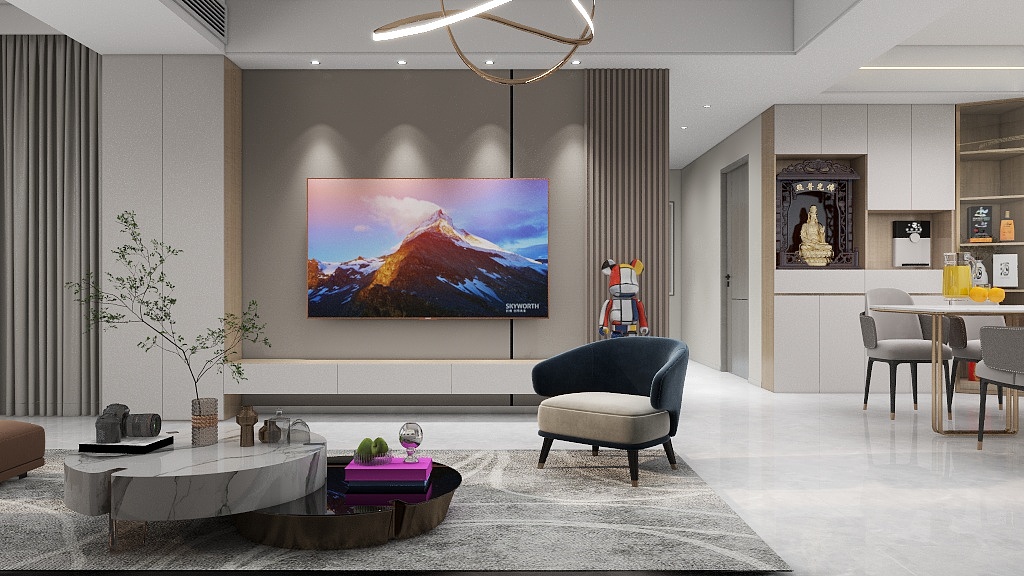 设计师@田工-南桥新城3-1205姚帅哥-装修设计方案