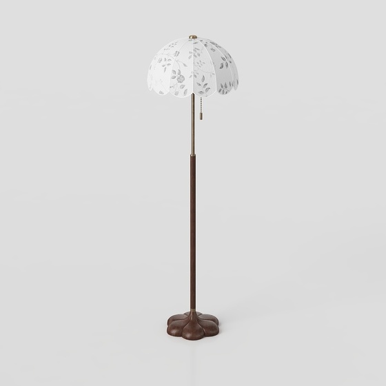 French medieval floor lamp