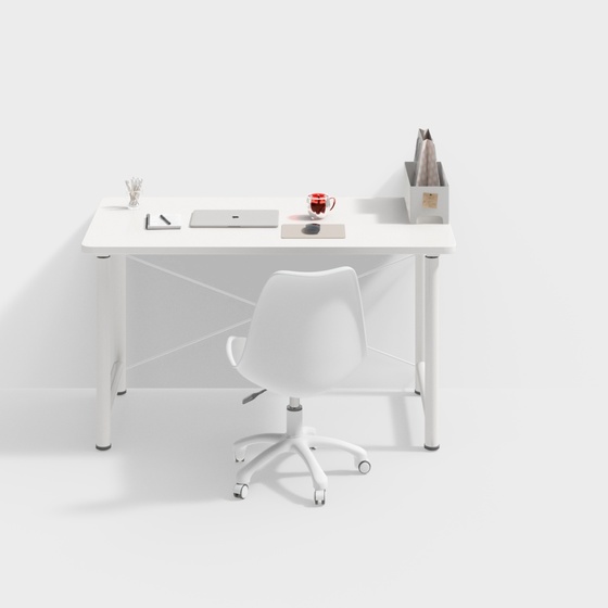 Modern desk and chair combination