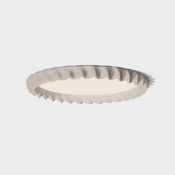 French Cream Style Round Ceiling Lamp