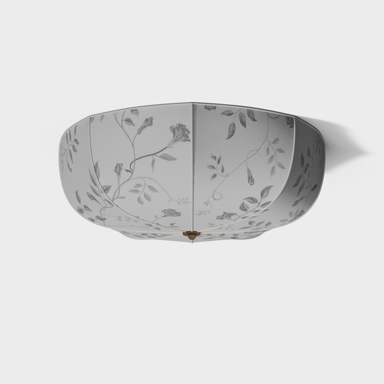 French ceiling light