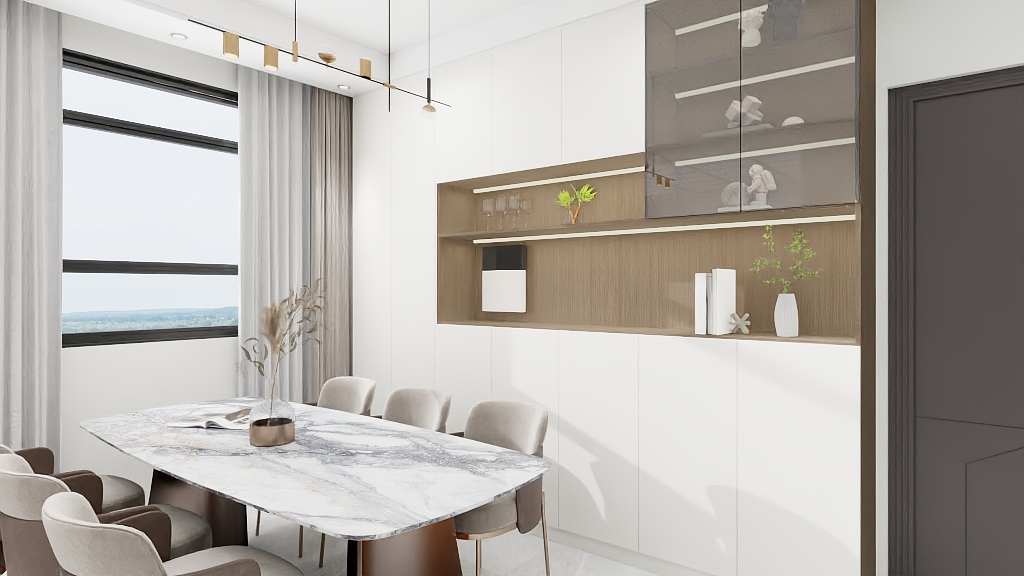 室内设计宋瑞-一峰梦想城15栋2101.dwg-装修设计方案